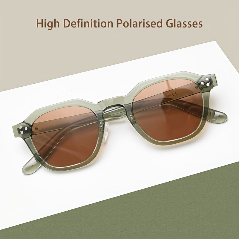 Retro Round TR90 Polarisierte Sonnenbrille