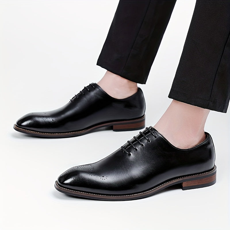 Plain Toe Oxford Shoes for Men