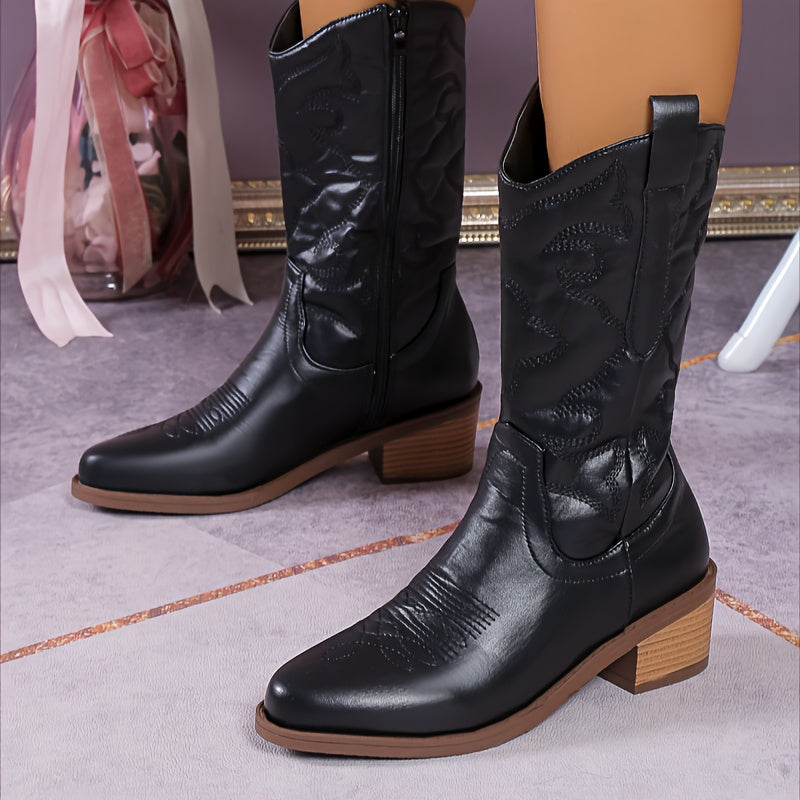 Bestickte Cowgirl-Stiefel für Frauen