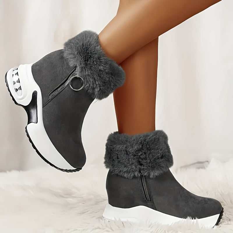 Platform Wedge Winter Boots for Women