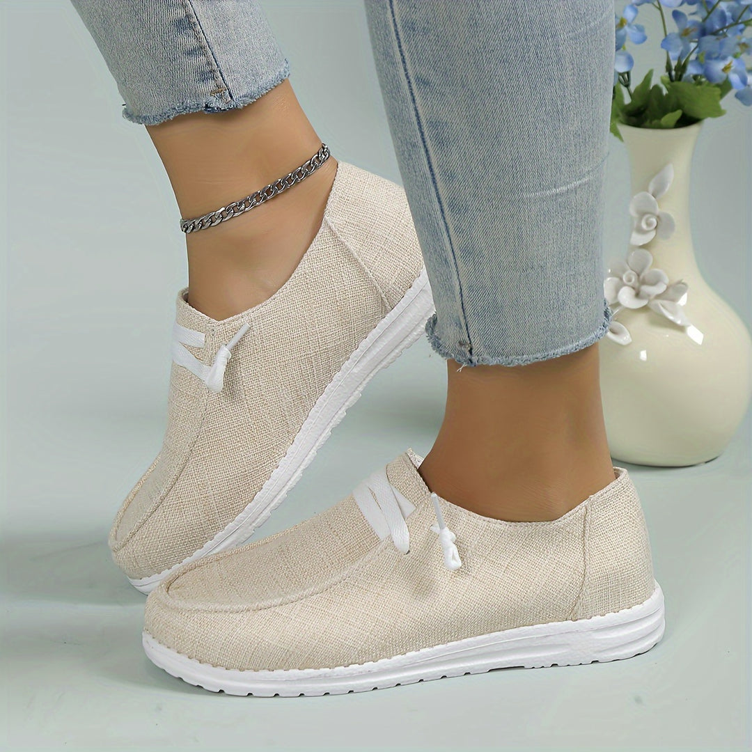 Loafer aus Canvas für Frauen