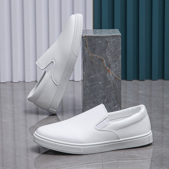 Outdoor PU Leather Slip-On Shoes for Men