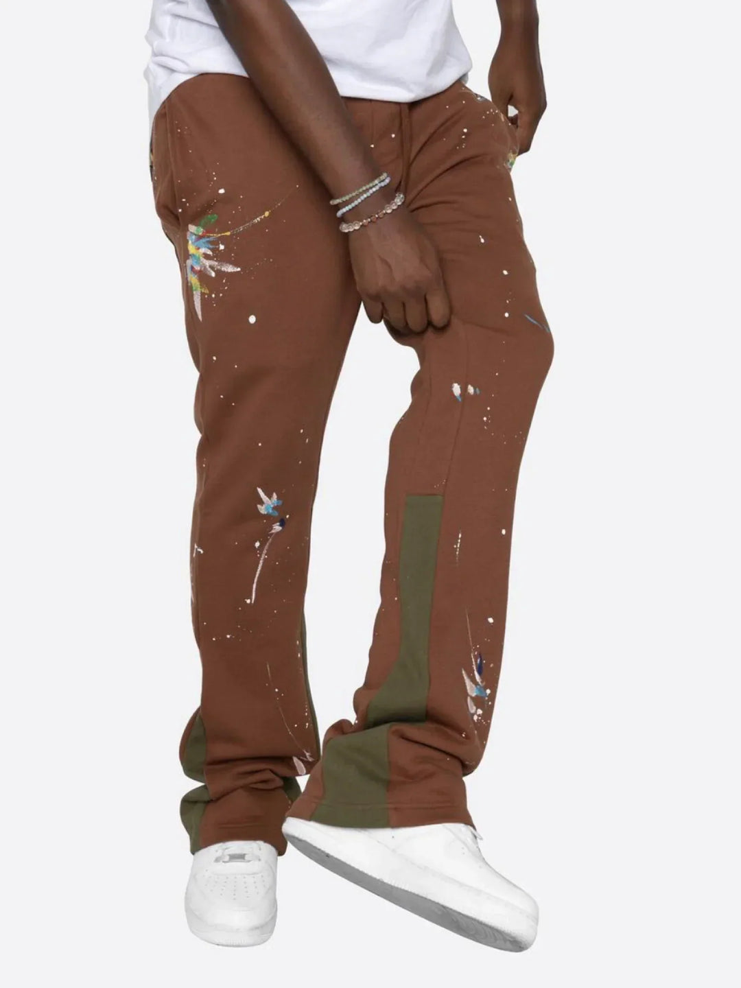 Splash Flare Sweatpants for Men