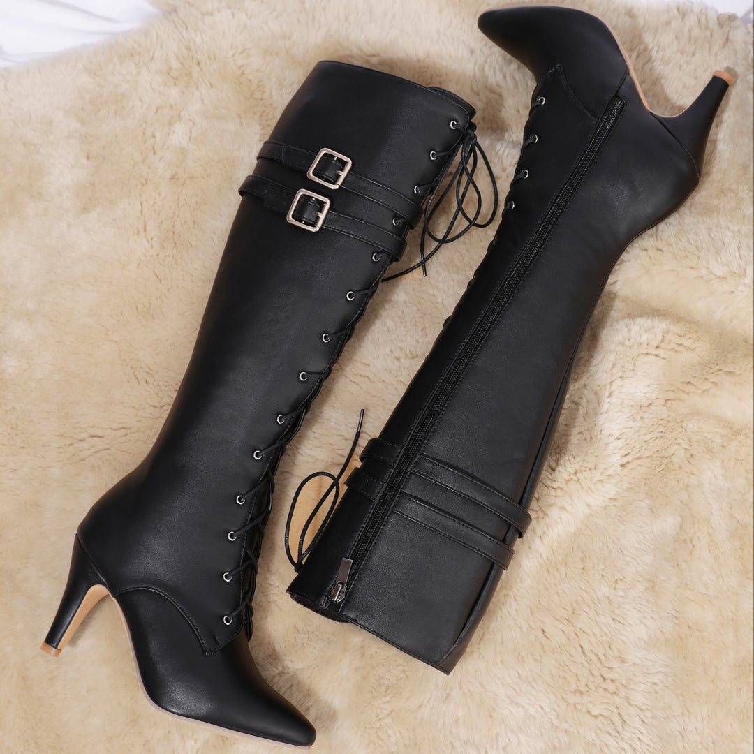 knee-high women's boots