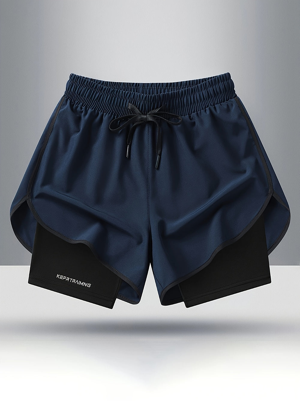 Doppellagige 2-in-1-Shorts für Männer