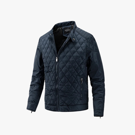 Men's Lined Padded Bomber Jacket