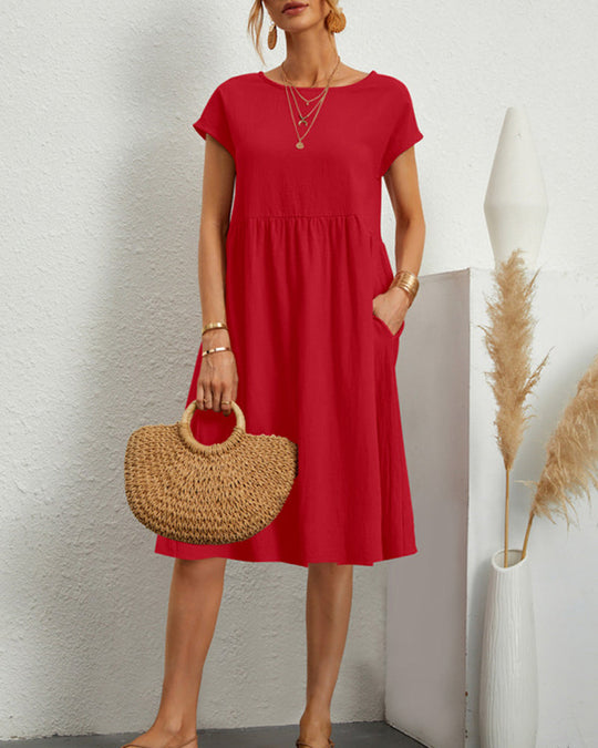 Casual cotton summer dress