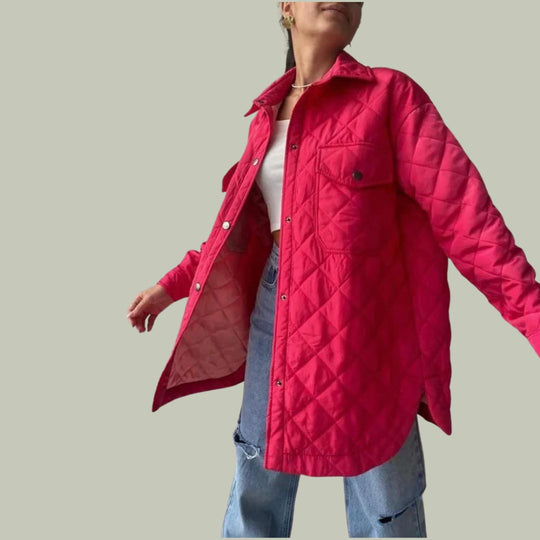 Klassische Steppjacke für Frauen