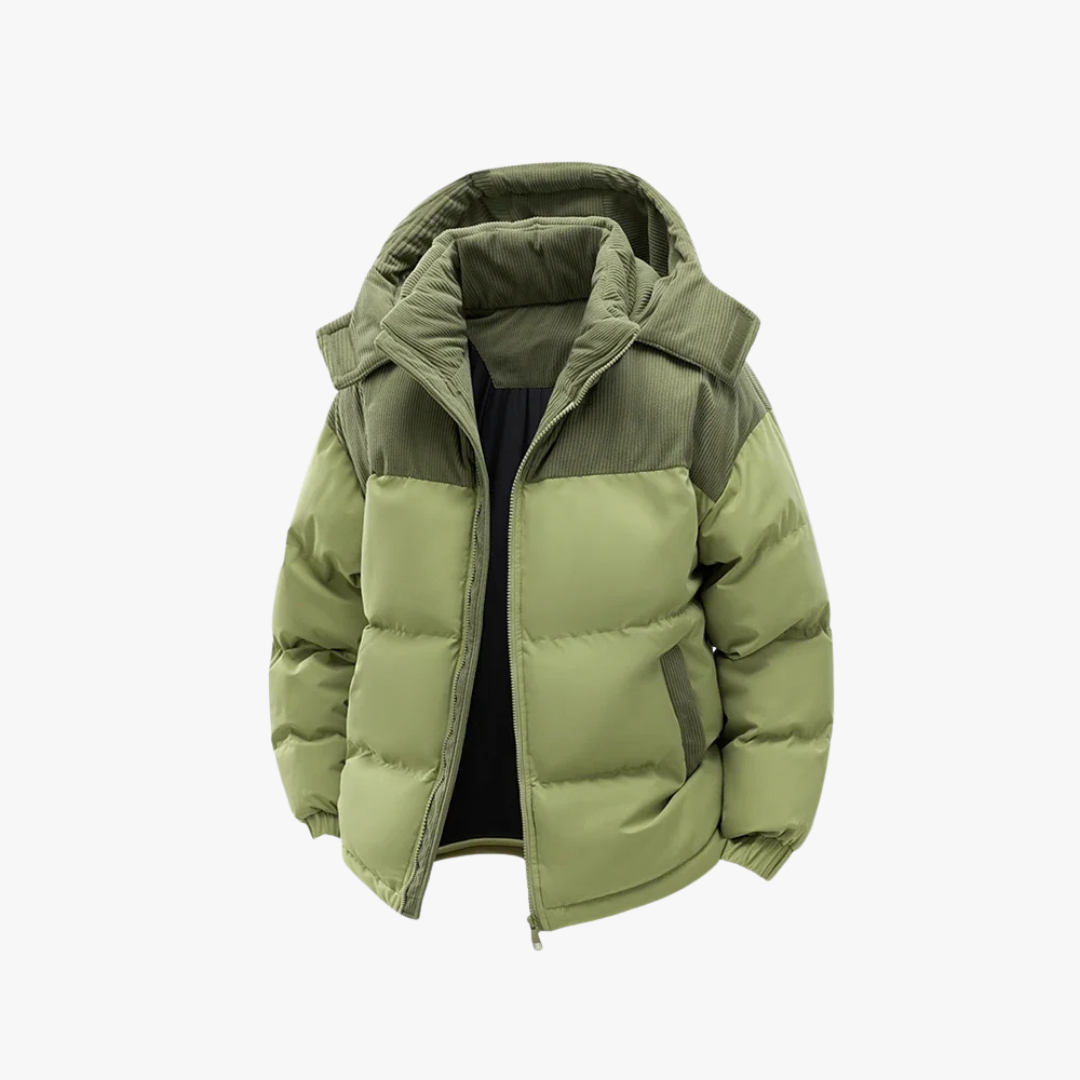 Stylish casual puffer jacket for men