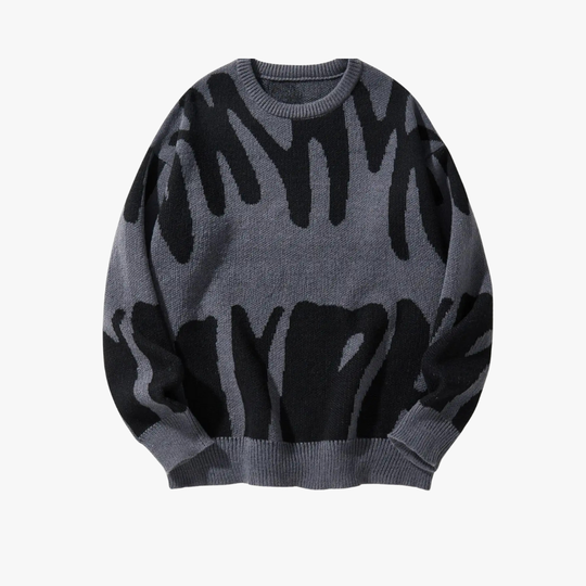 Stylish graphic sweater for men