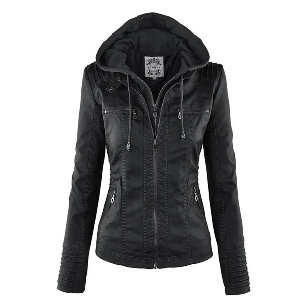 women's leather jacket