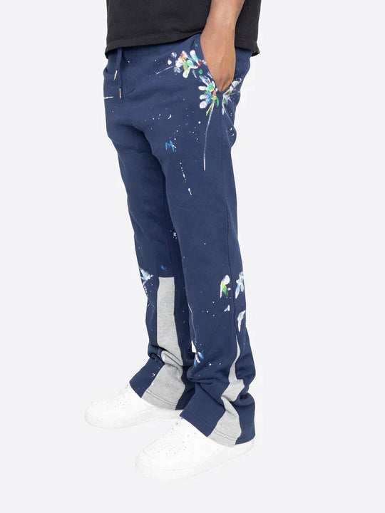 Splash Flare Sweatpants for Men