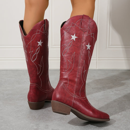 retro western boots for women