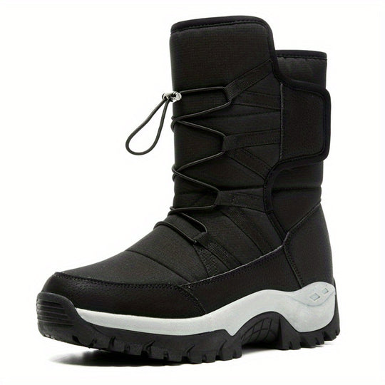 men's thermal suede boots