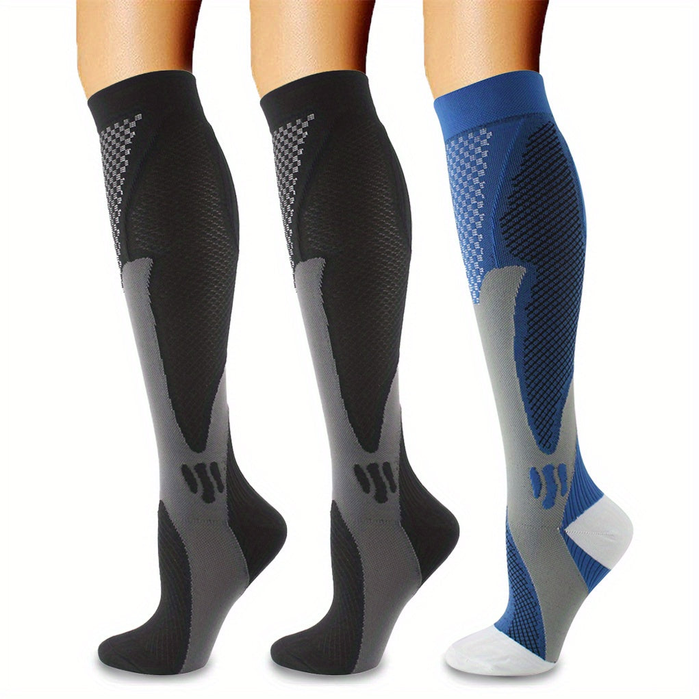 Men's Compression Sports Socks (3 Pairs)