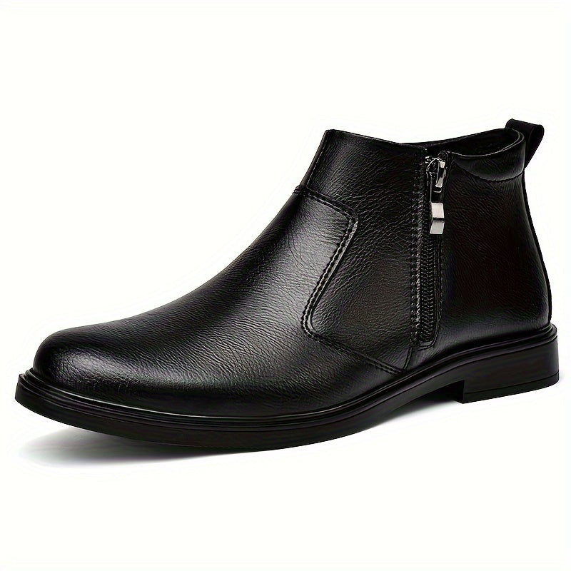 Men's ankle boots made of solid leather