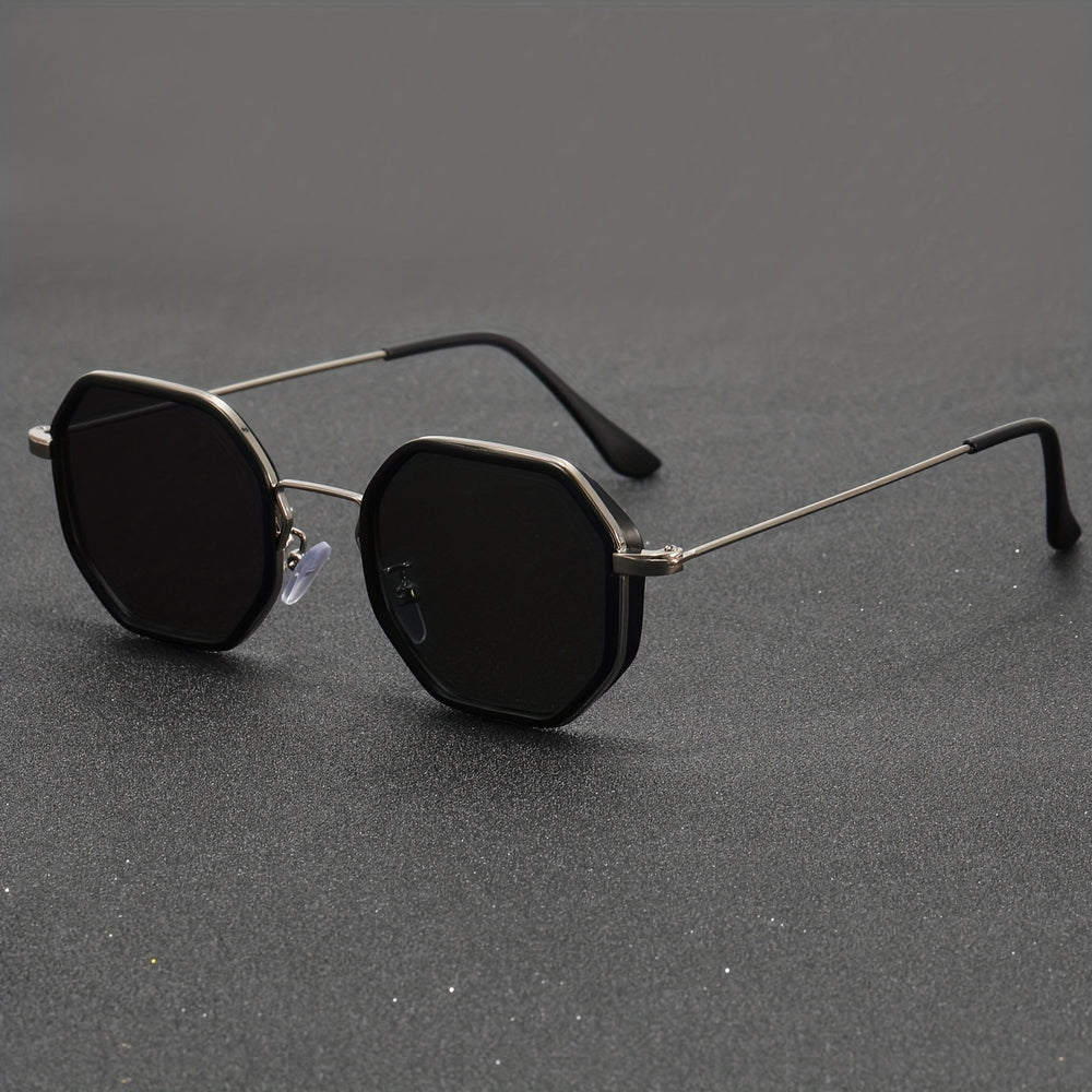 Ombre Polygon Retro-Sonnenbrille