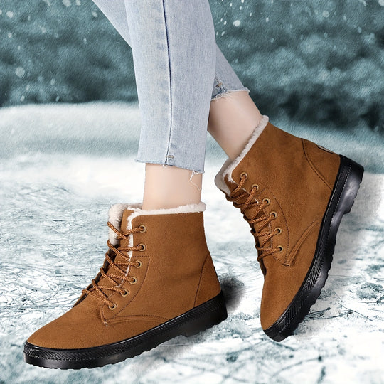 Suede Snow Boots for Women