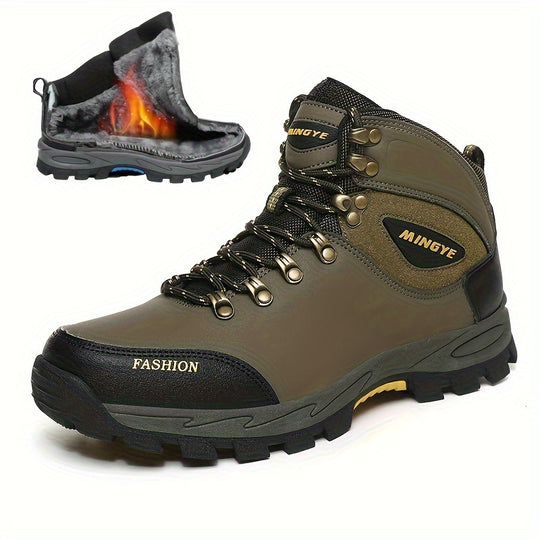 men's lace-up hiking boots