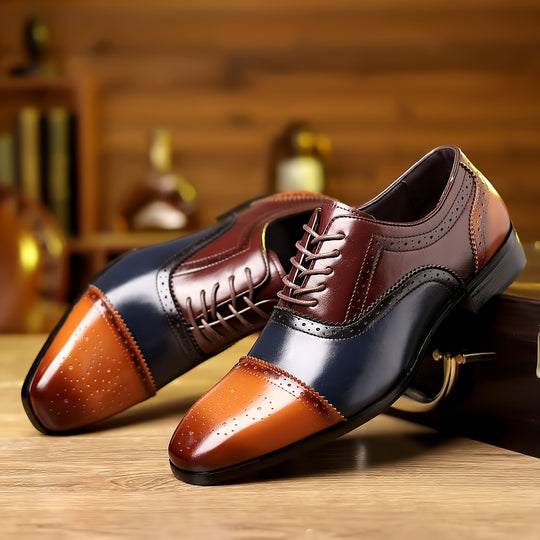 Men's Cap-toe Oxford Shoes