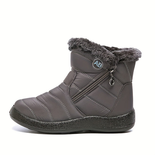 Thermofellgefütterte Schneestiefel für Frauen