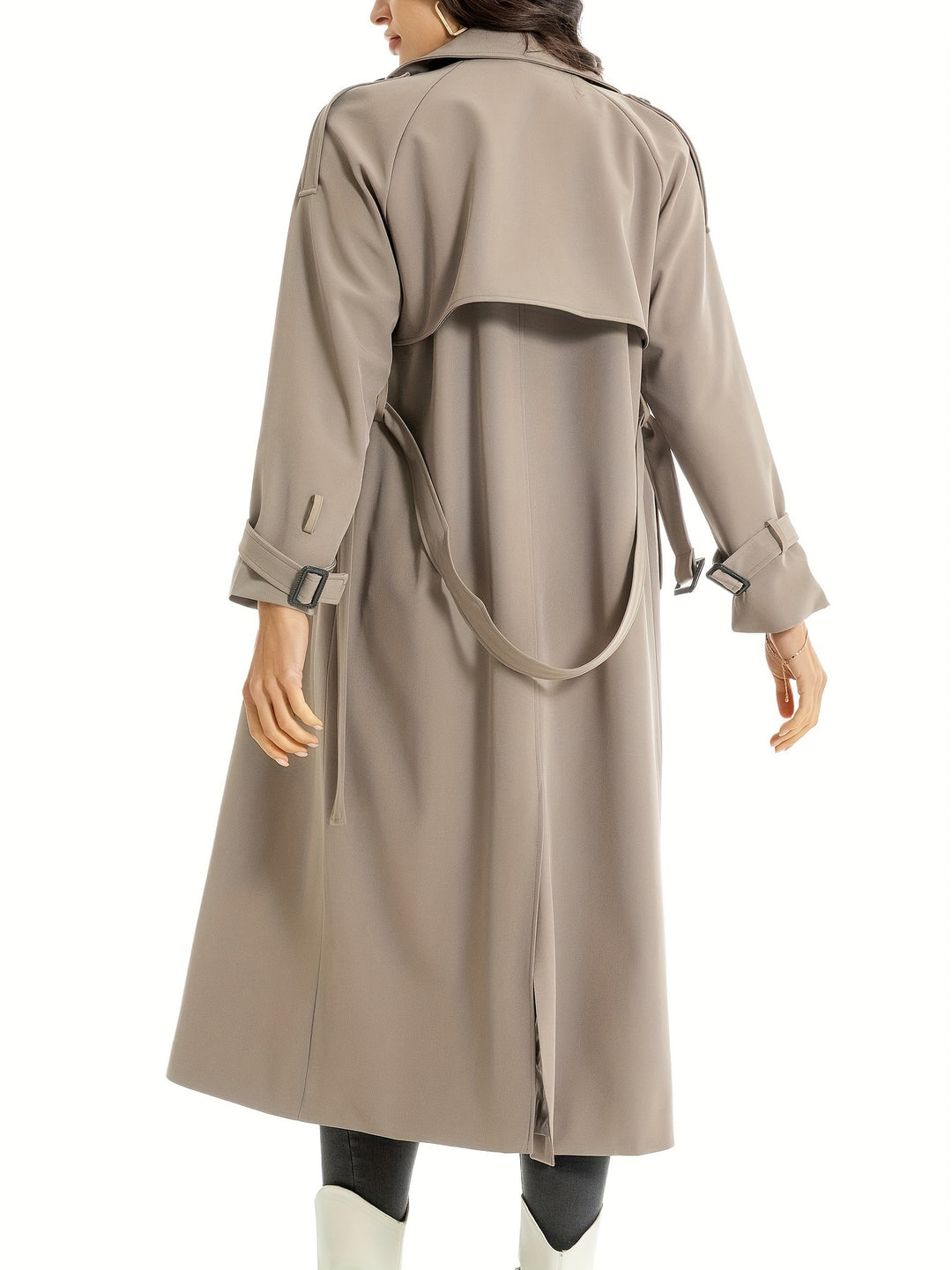 Zweireihiger Trenchcoat für Damen