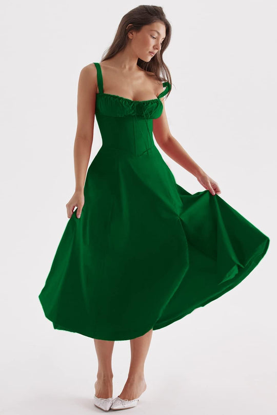 Elegantes Kleid mit Schlitz