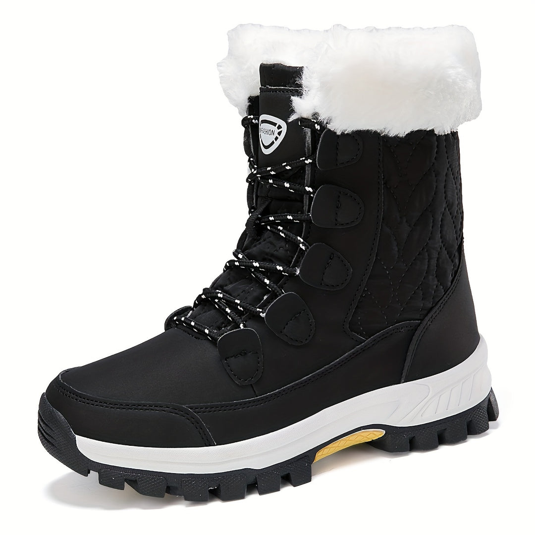 Soft women's snow boots