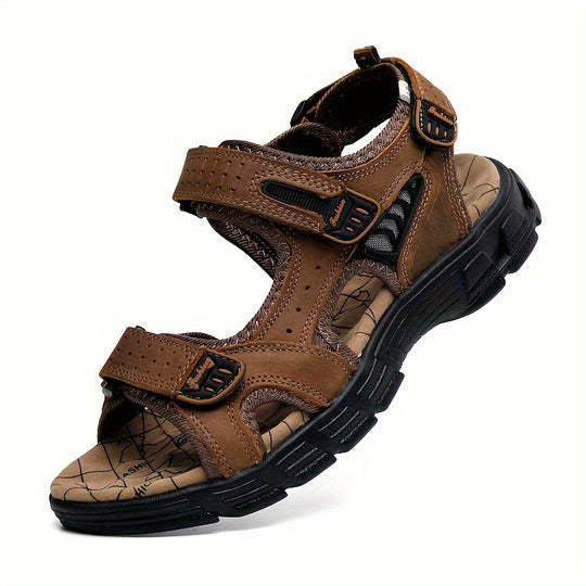 men's leather sandals