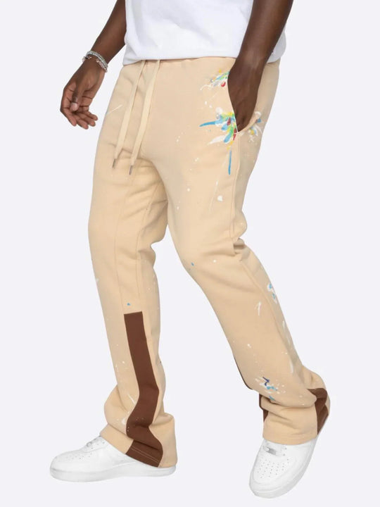 Splash Flare Sweatpants for Men