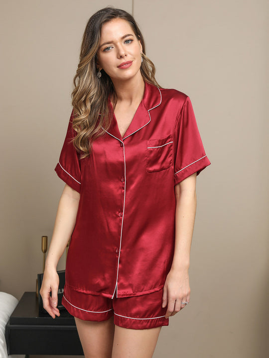 Kurzärmeliges Pyjama-Set für Frauen