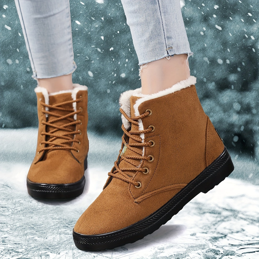 Suede Snow Boots for Women