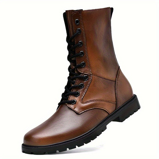 leather riding boots for men