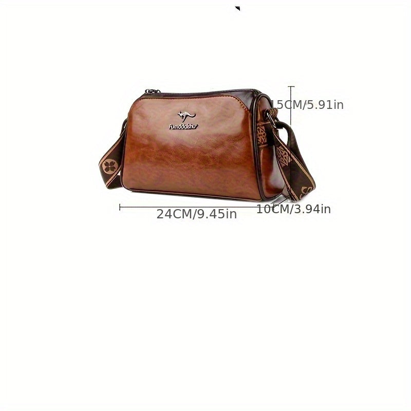 Leder Crossbody Tasche für Frauen