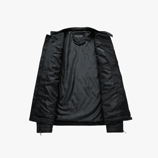 Men's Lined Padded Bomber Jacket