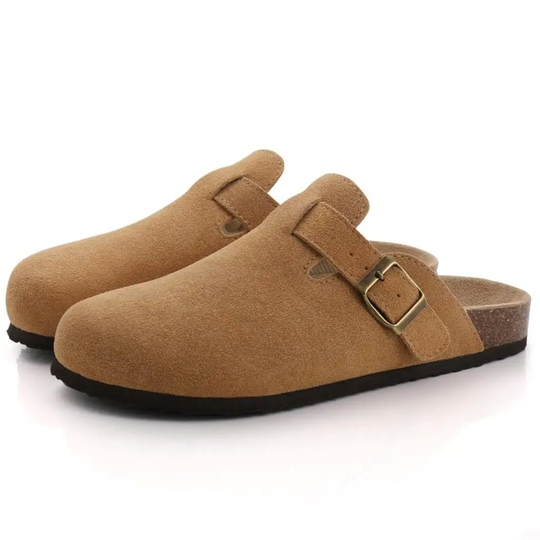 Robuste Wildleder-Clogs