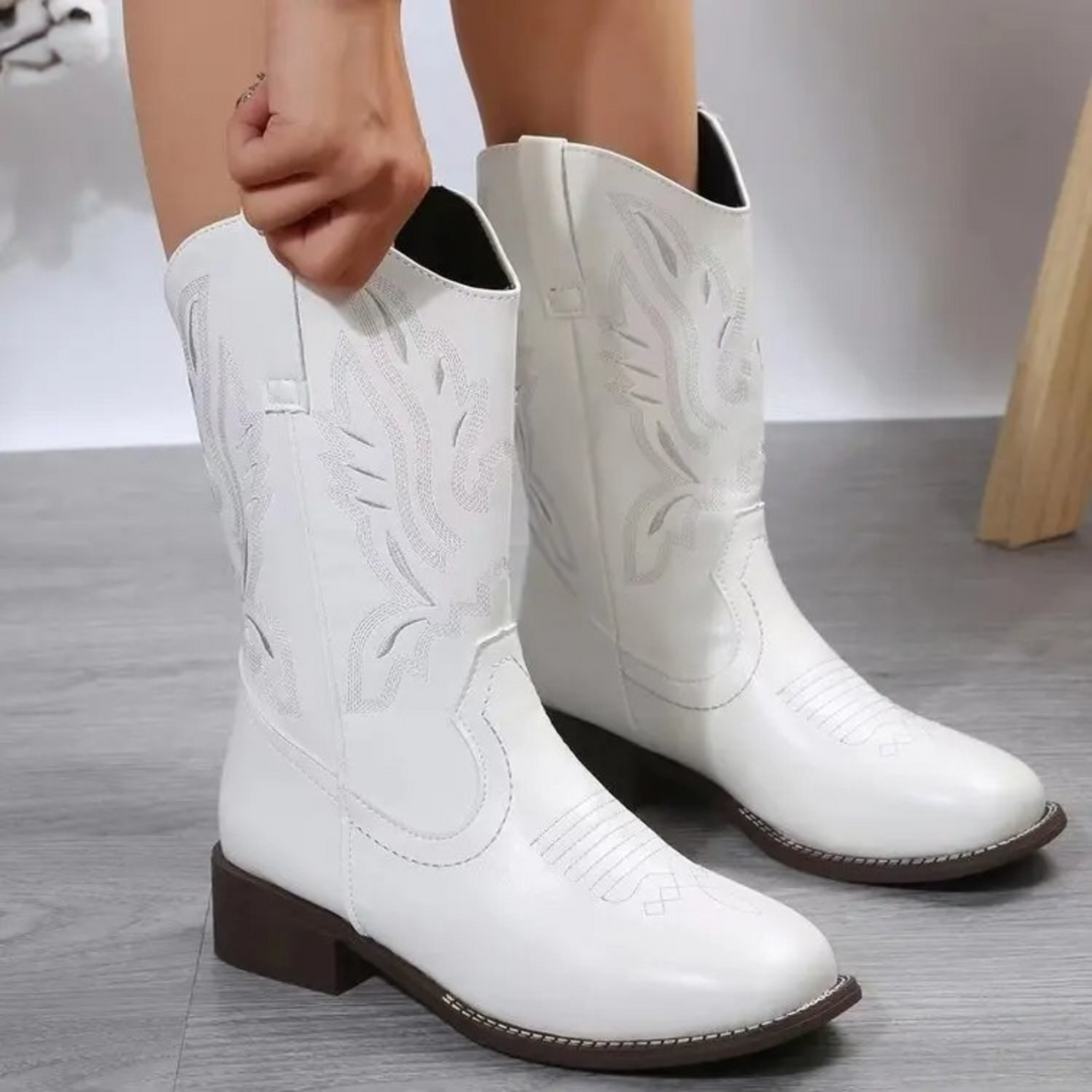 Non-Slip Cowboy Boots for Women