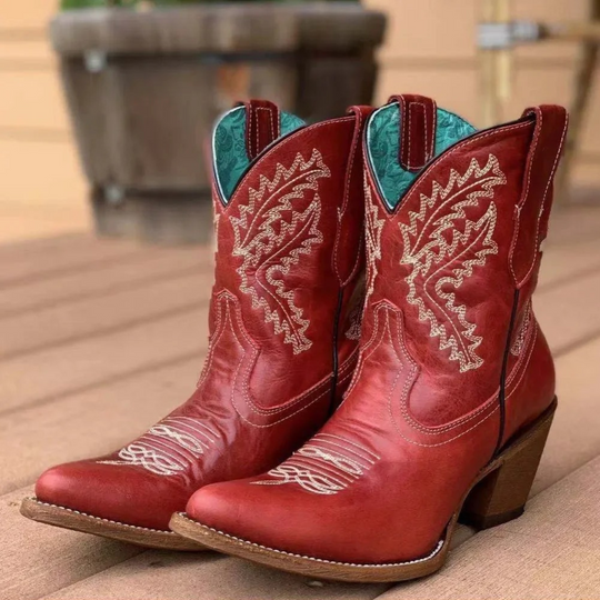 Non-Slip Cowboy Boots for Women