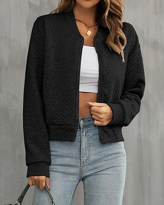 Stylish bomber jacket for women