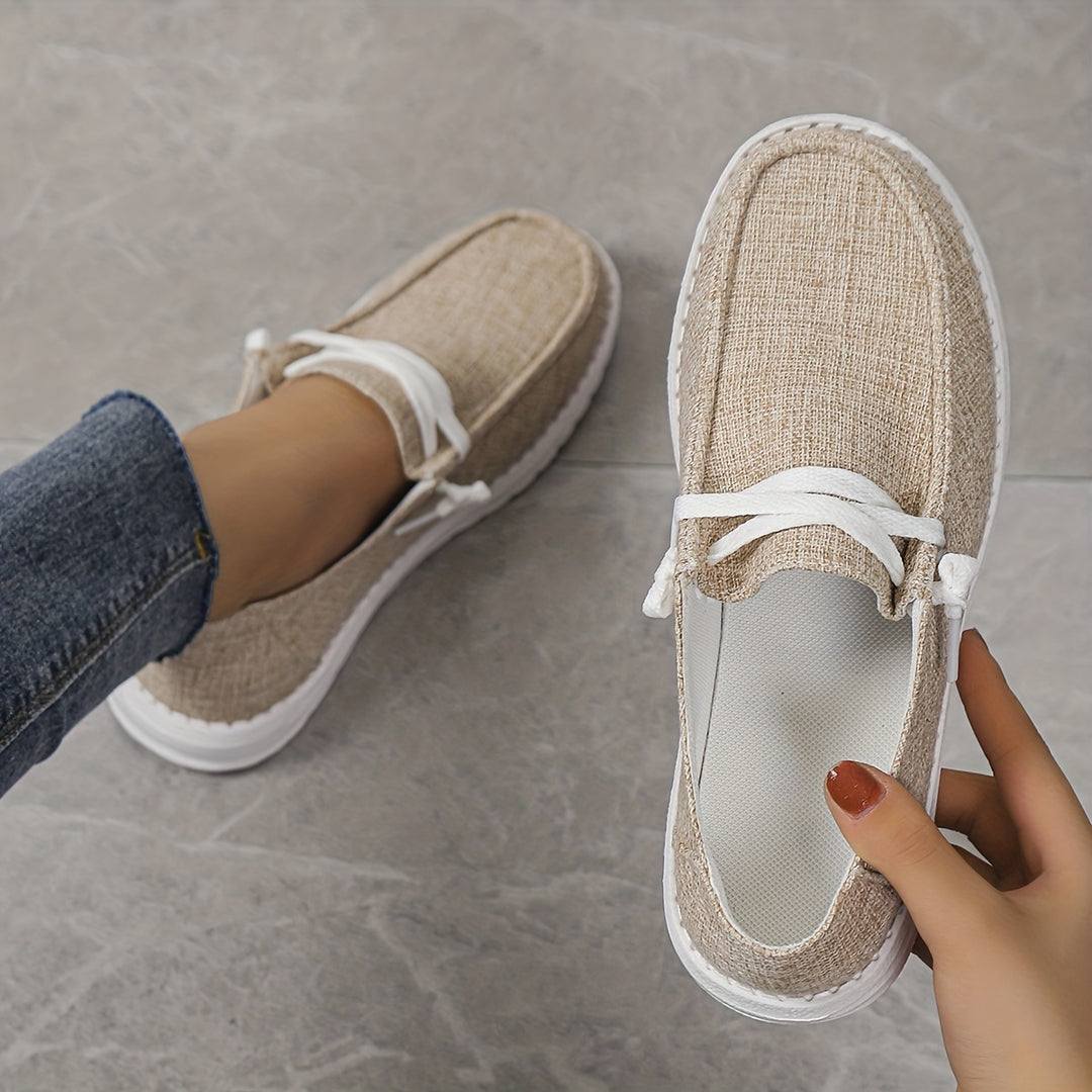 Loafer aus Canvas für Frauen