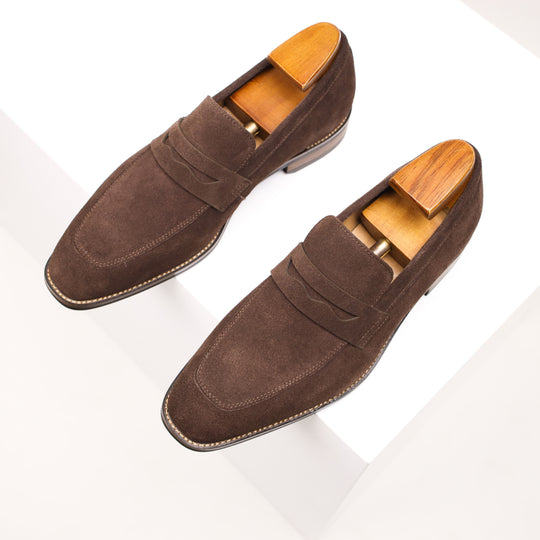 Herren Penny Loafers aus Wildleder