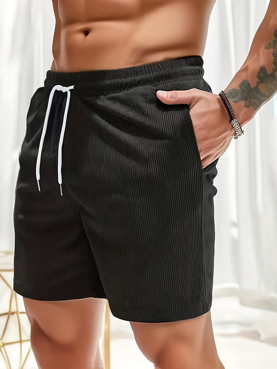 Herren-Cord-Sommer-Shorts