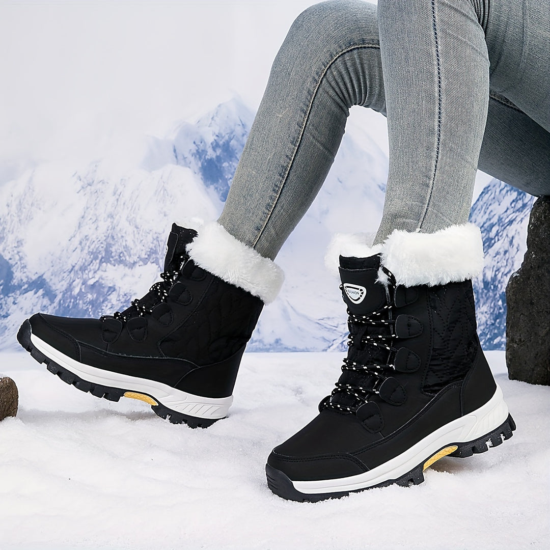 Soft women's snow boots