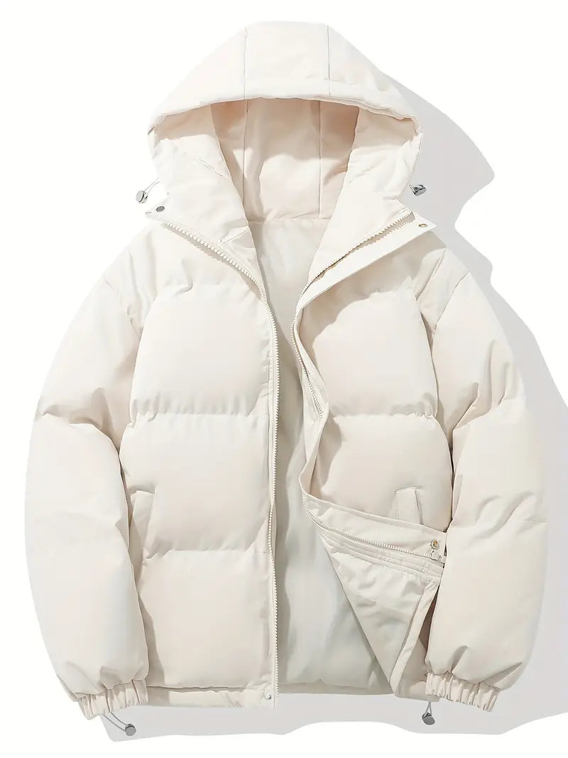 Lightweight winter quilted jacket for men