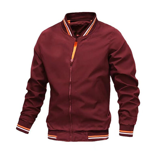 men's zip-up sports jacket