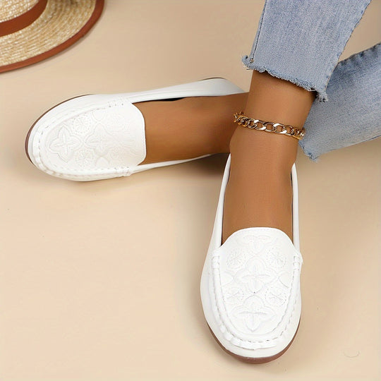 Bestickte Loafers für Frauen