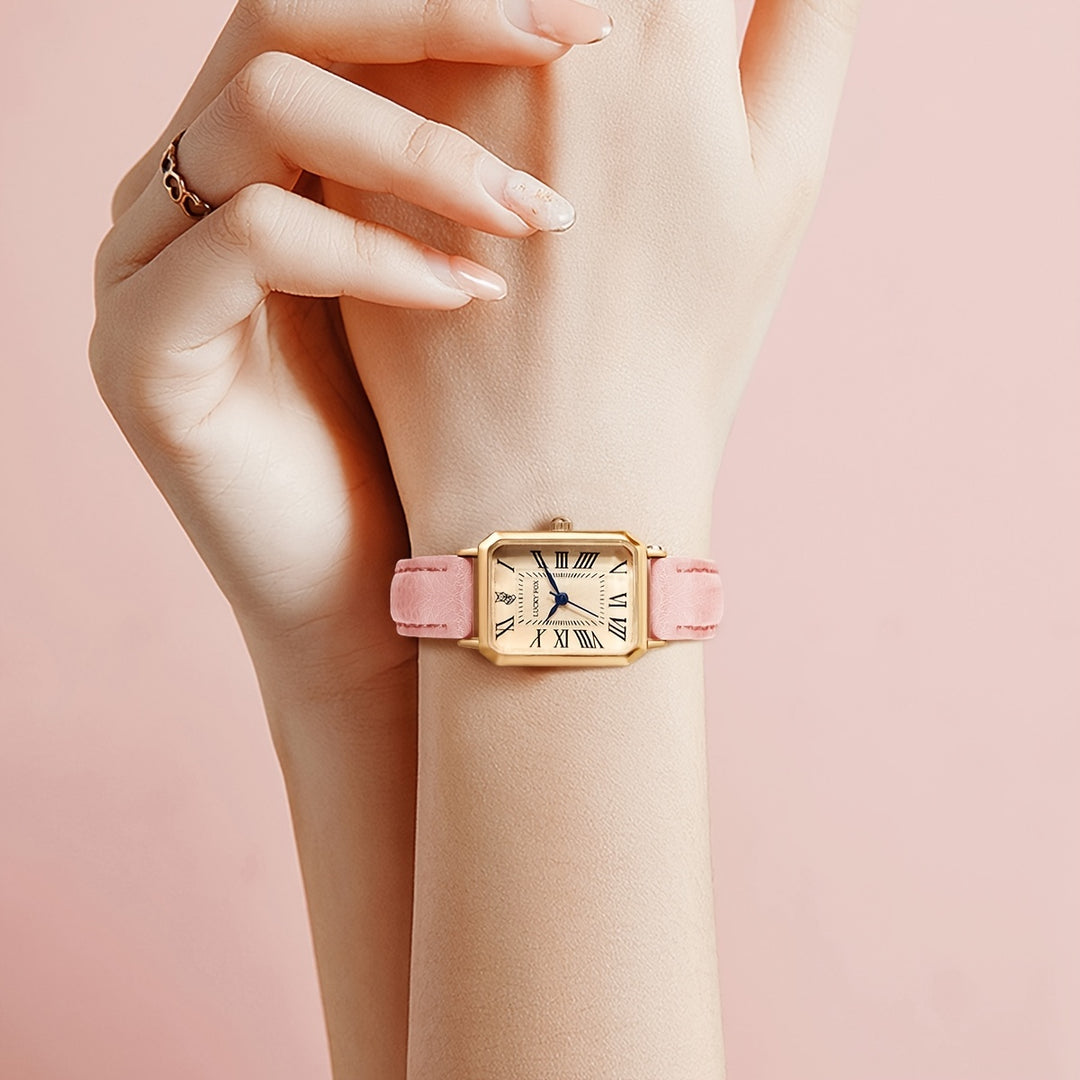 Ladies Square Luxury Fashion Quartz Watch