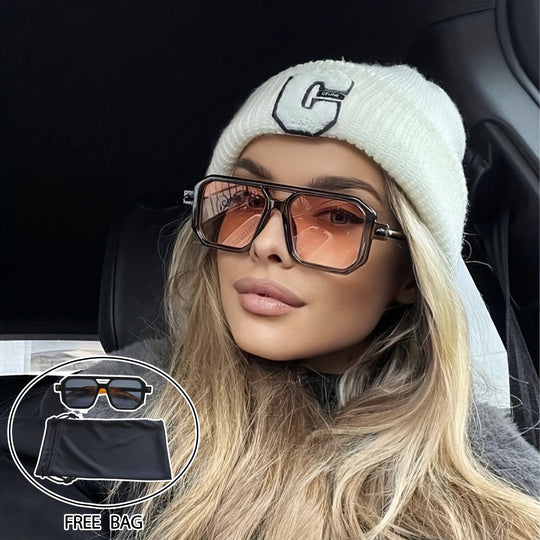 Double Bridge Sunglasses for Women