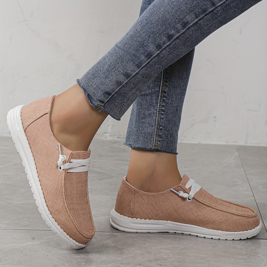 Loafer aus Canvas für Frauen