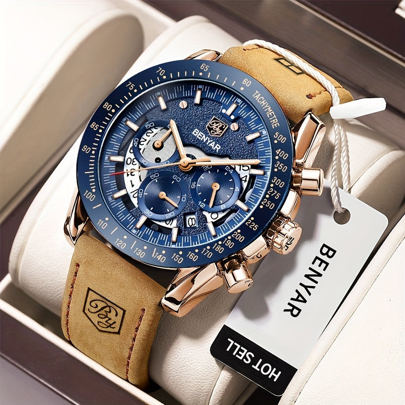 Men's Chronograph Analog Quartz Watch